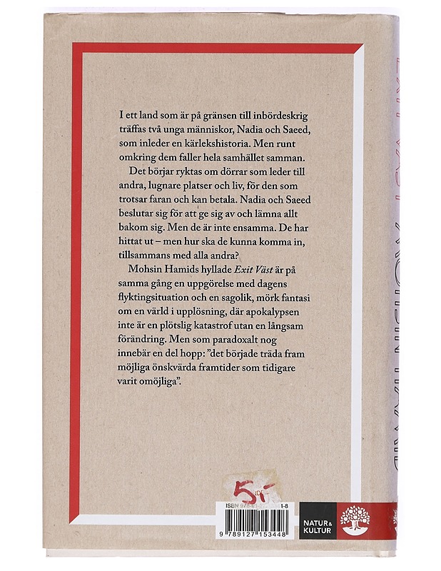 Exit väst - Hamid, Mohsin - Romaanit ja novellit - 10105367597 - 1