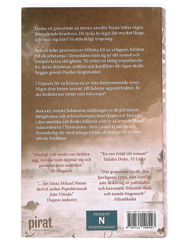 Sten i siden - Mikael Niemi - Romaanit ja novellit - 10105367703 - 1