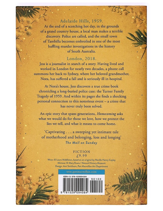 Homecoming - Kate Morton - Romaanit ja novellit - 10105367707 - 1