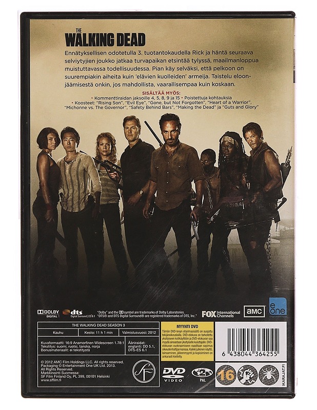 The Walking Dead Season 3 - DVD - DVD-elokuvat - 10105367708 - 1