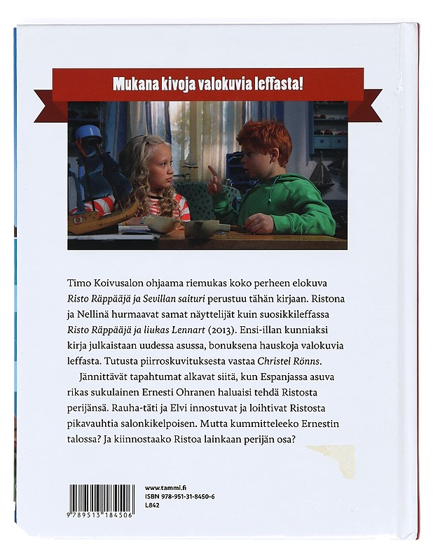 Risto Räppääjä ja Sevillan saituri - Nopola, Sinikka - Lastenkirjat - 10105367710 - 1