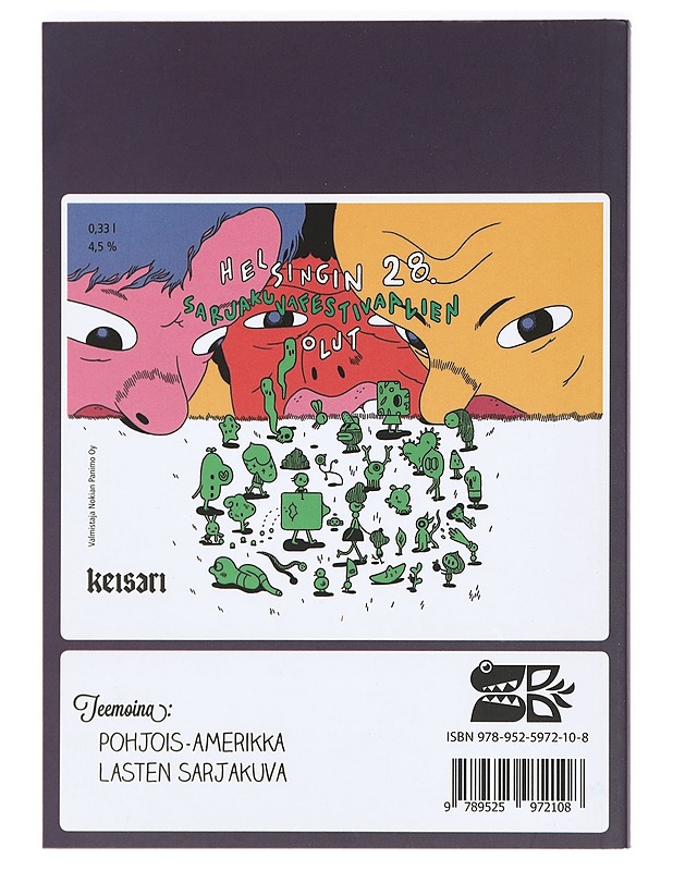 Helsingin sarjakuvafestivaalien katalogi 2013 - Sarjakuvakeskus - Tietokirjat ja oppaat - 10105367840 - 1
