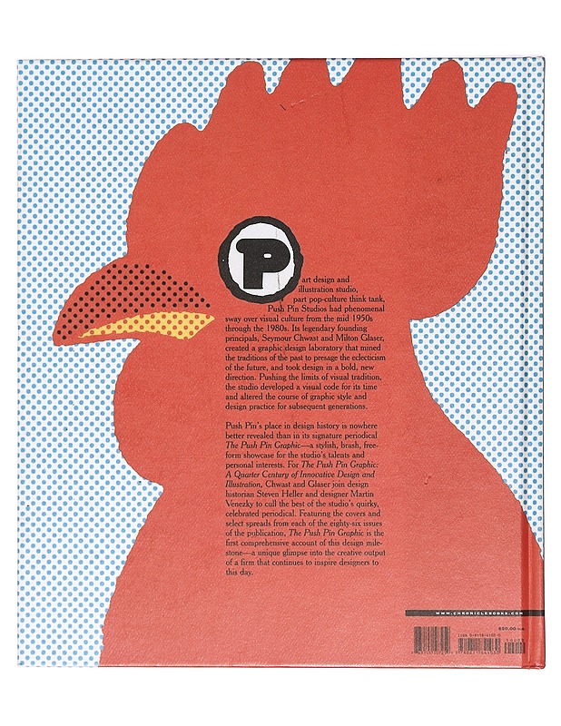 The push pin graphic : a quarter century of innovative design and illustration - Chwast, Seymour - Tietokirjat ja oppaat - 10105367920 - 1