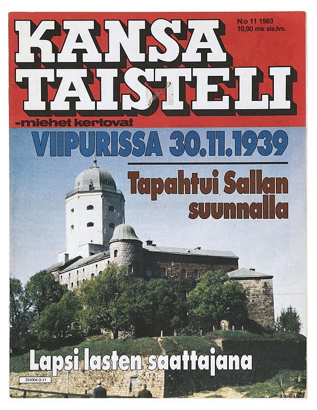 Kansa taisteli - miehet kertovat, N:o 11 1983 - Lehdet - 10105367924 - 0