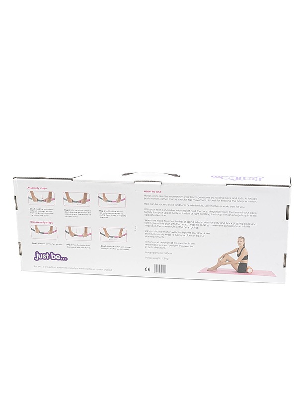 JUST BE ACTIVE hulavanne, 1,2kg - Kuntoilu - 10105367928 - 1