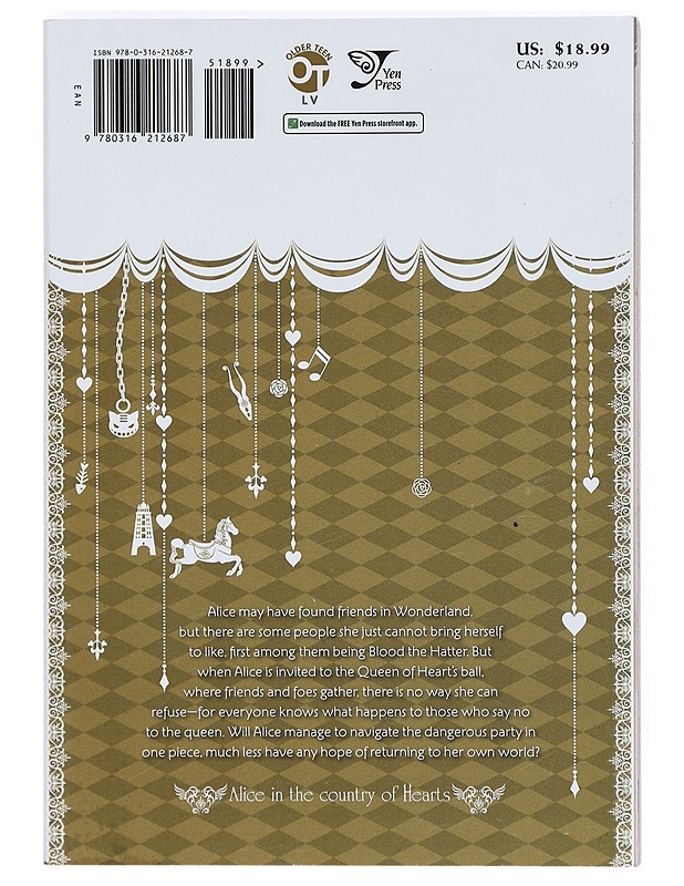 Alice in the Country of Hearts, Vol. 1 - Quin Rose ja Soumei Hoshino - Sarjakuvat - 10105367949 - 1