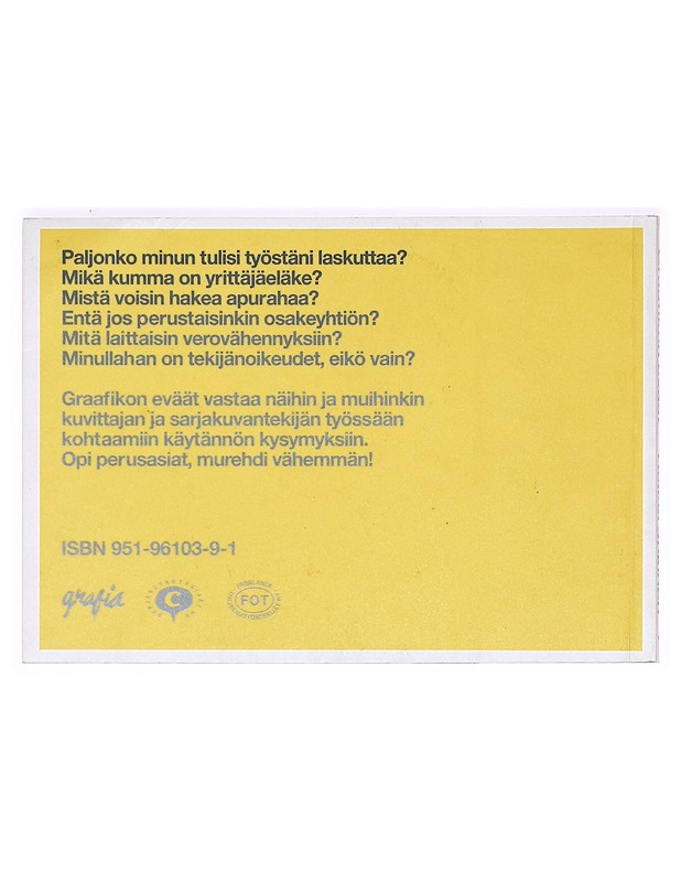 Graafikon eväät - Jokinen, Heikki - Tietokirjat ja oppaat - 10105367981 - 1