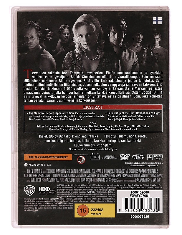 True Blood: Toinen tuotantokausi - DVD - DVD-elokuvat - 10105368049 - 1