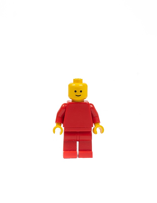 LEGO Puna-asuinen figuuri - Lasten lelut - 10105368161 - 0
