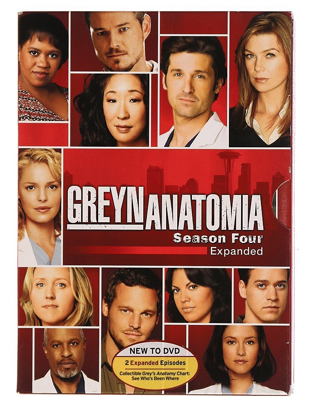 Greyn anatomia season four expanded - DVD - DVD-elokuvat - 10105368162 - 0