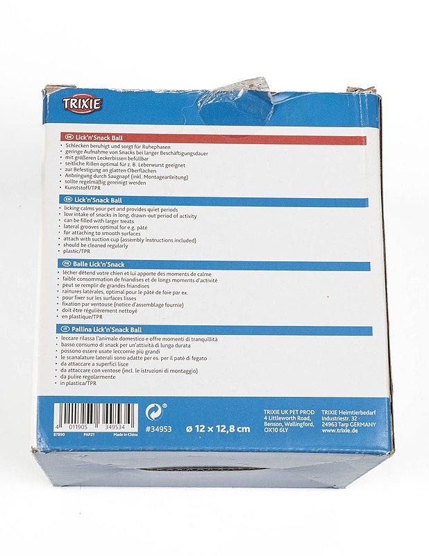 TRIXIE LICK N SNACK pallo - Lemmikkitarvikkeet - 10105368263 - 1