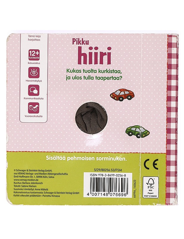 Pikku Hiiri - Barbara Jelenkovich ; Sabine Nielsen - Lastenkirjat - 10105368355 - 1