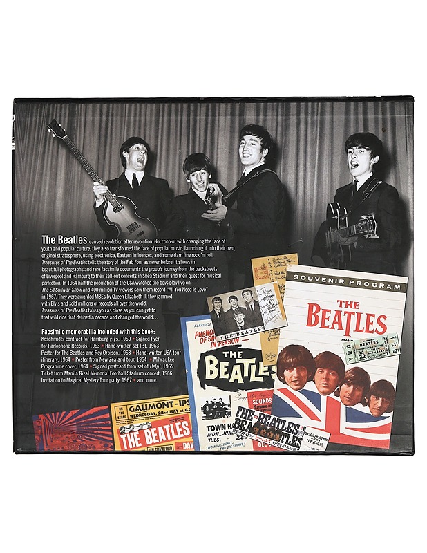 Treasures of the Beatles - Terry Burrows - Musiikki- ja elokuvakirjat - 10105368378 - 1
