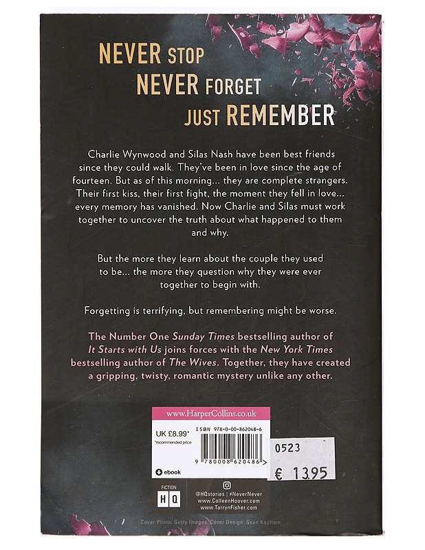 Never never - Hoover, Colleen - Jännitys ja dekkarit - 10105368421 - 1