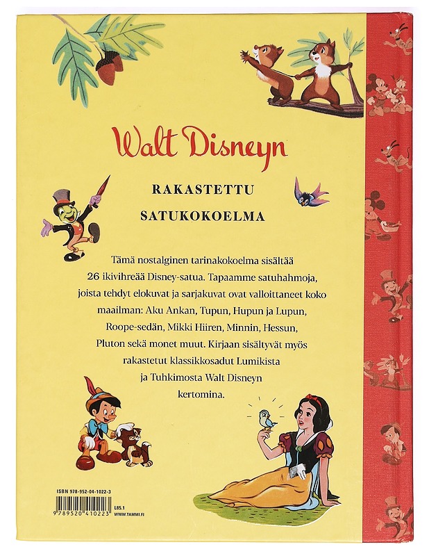 Walt Disneyn satumaa - Karvonen, Lea - Lastenkirjat - 10105368504 - 1