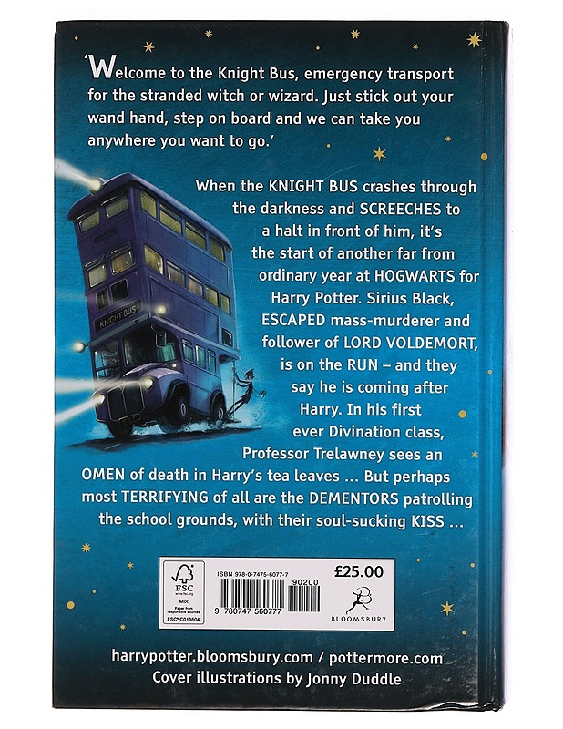 Harry Potter and the prisoner of Azkaban - J. K. Rowling - Fantasia- ja scifi - 10105368524 - 1