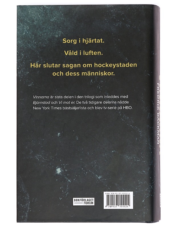 Vinnarna - Fredrik Backman - Romaanit ja novellit - 10105368675 - 1