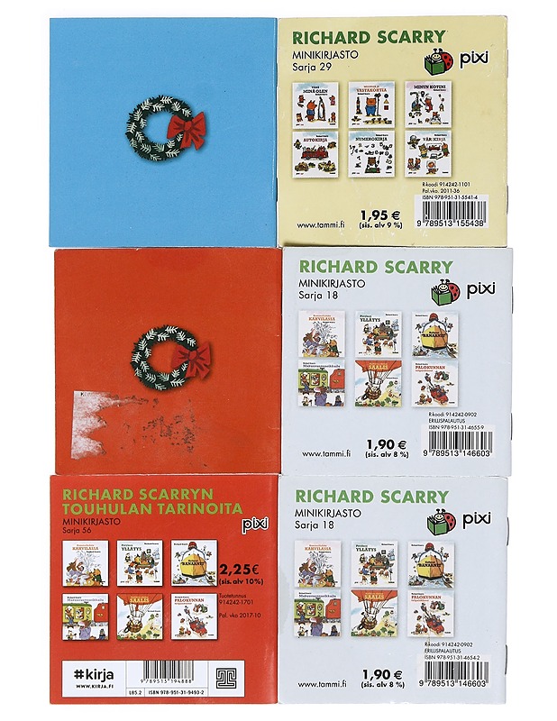 Richard Scarry, minikirjat - Richard Scarry - Lastenkirjat - 10105368776 - 1