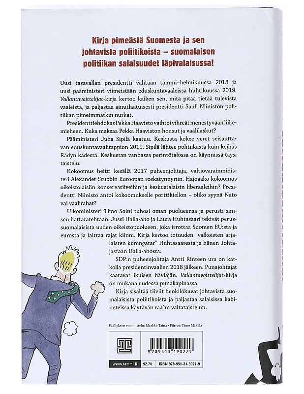 Vallantavoittelijat - Jarmo Korhonen - Elämäkerrat ja muistelmat - 10105368832 - 1