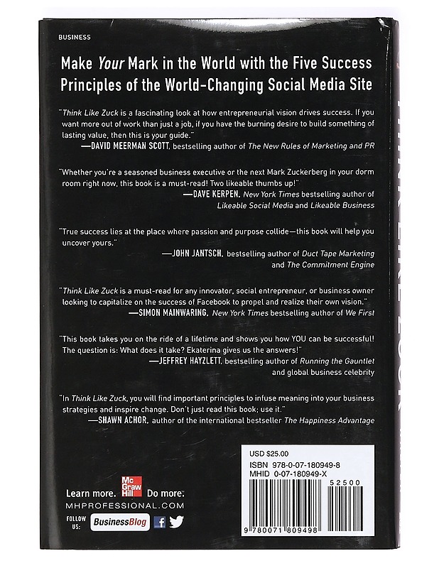 Think like Zuck - Ekaterina Walter - Tietokirjat ja oppaat - 10105368838 - 1