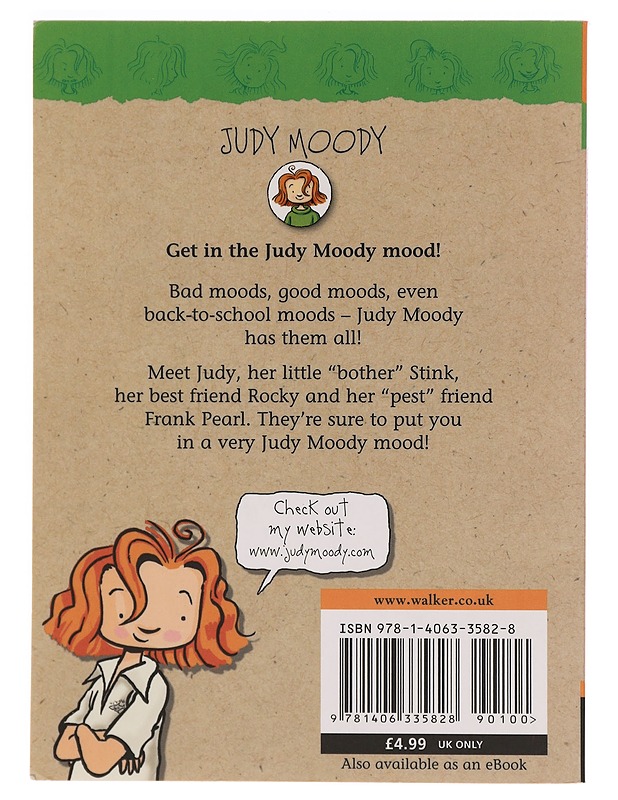 Judy Moody was in the mood - Megan McDonald - Lastenkirjat - 10105369025 - 1