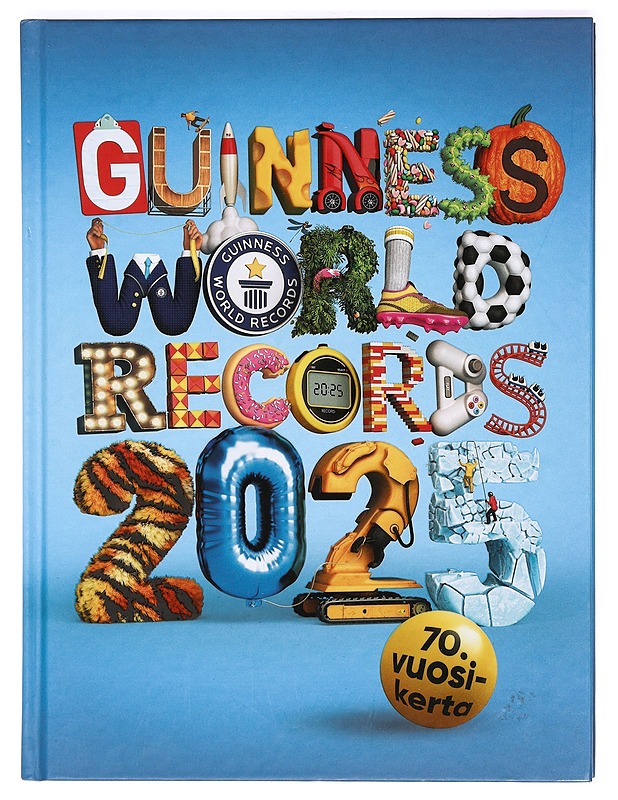 Guinness world records 2025 - Glenday, Craig - Tietokirjat ja oppaat - 10105369047 - 0
