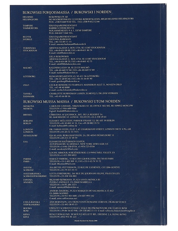 Kansainvälinen Keväthuutokauppa 21.-22.5.2008 - Bukowskis - Tietokirjat ja oppaat - 10105369175 - 1