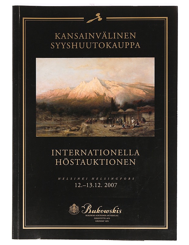 Kansainvälinen Syyshuutokauppa 12.-13.12.2007 - Bukowskis - Tietokirjat ja oppaat - 10105369181 - 0
