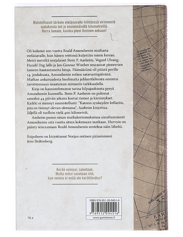 Hiihtovaellus etelänavalle : eräretki Roald Amundsenin jäljissä - Aasheim, Stein P. - Elämäkerrat ja muistelmat - 10105369191 - 1