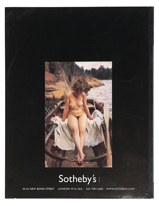 The Scandinavian Sale, London, 3 JUNE 2003 - Sotheby's - Tietokirjat ja oppaat - 10105369225 - 1