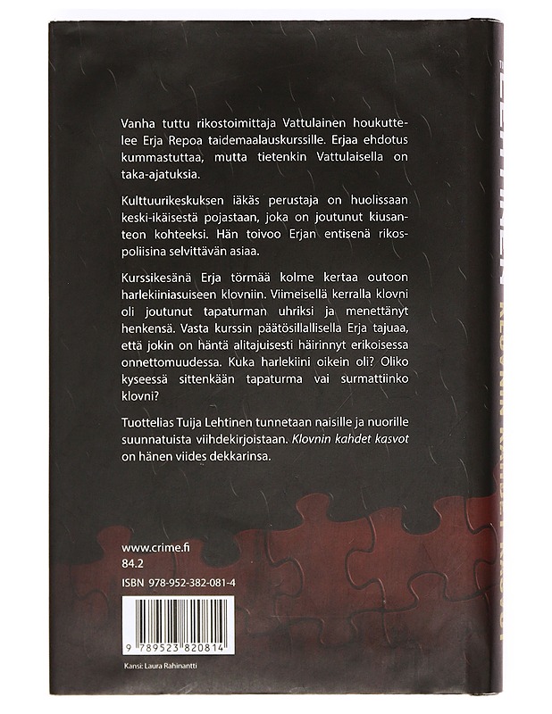 Klovnin kahdet kasvot - Tuija Lehtinen - Jännitys ja dekkarit - 10105369352 - 1