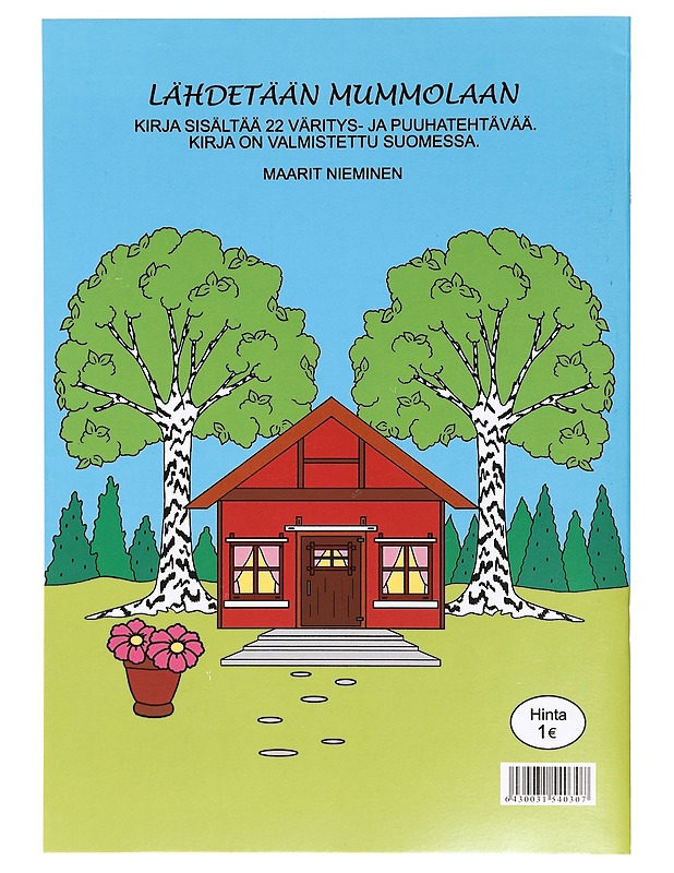 Lähdetään mummolaan, värityskirja - Maarit Nieminen - Lastenkirjat - 10105369384 - 1