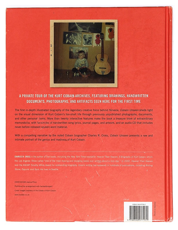 Cobain Unseen - Charles R. Cross - Taide- ja kulttuurikirjat - 10105369427 - 1