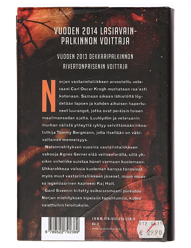 Raskaat varjot - Sveen, Gard - Jännitys ja dekkarit - 10105369420 - 1