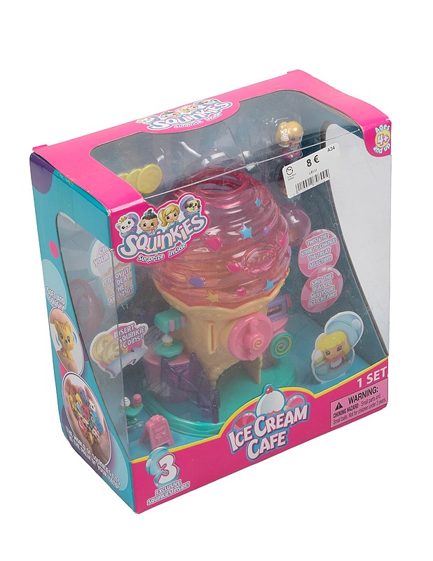 SQUINKIES Ice cream cafe leikkisetti - Lasten lelut - 10105369561 - 0