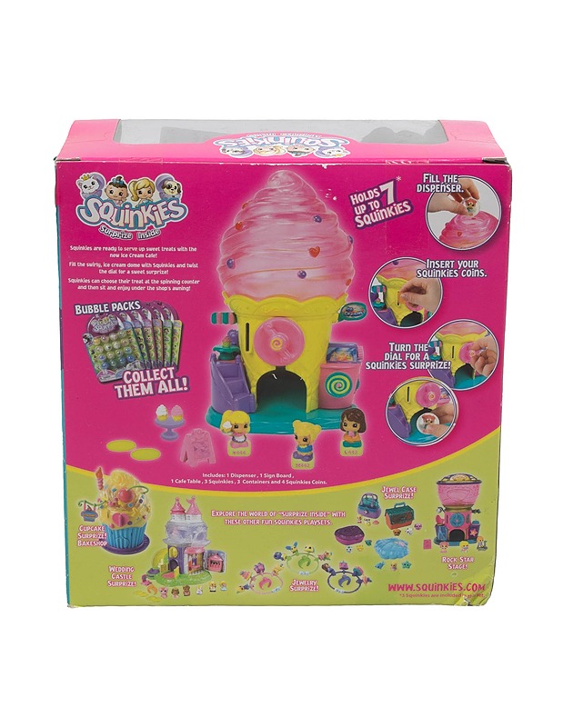 SQUINKIES Ice cream cafe leikkisetti - Lasten lelut - 10105369561 - 2