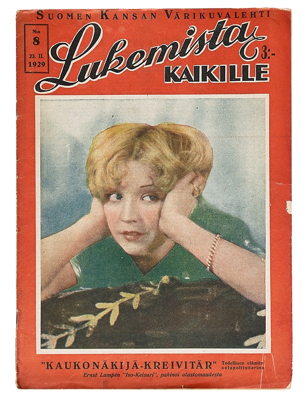 Lukemista Kaikille N:o 8 1929 - Lehdet - 10105369675 - 0