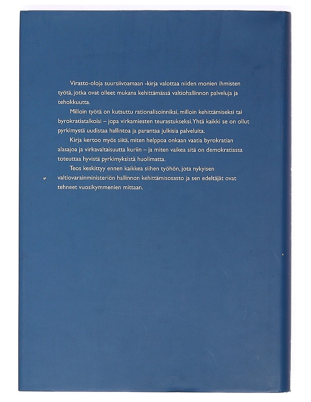 Virasto-oloja suursiivomaan - Sami Karhu - Tietokirjat ja oppaat - 10105369702 - 1