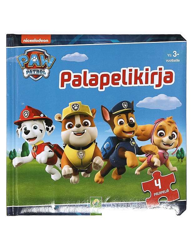 Paw Patrol : palapelikirja - Lastenkirjat - 10105369760 - 0