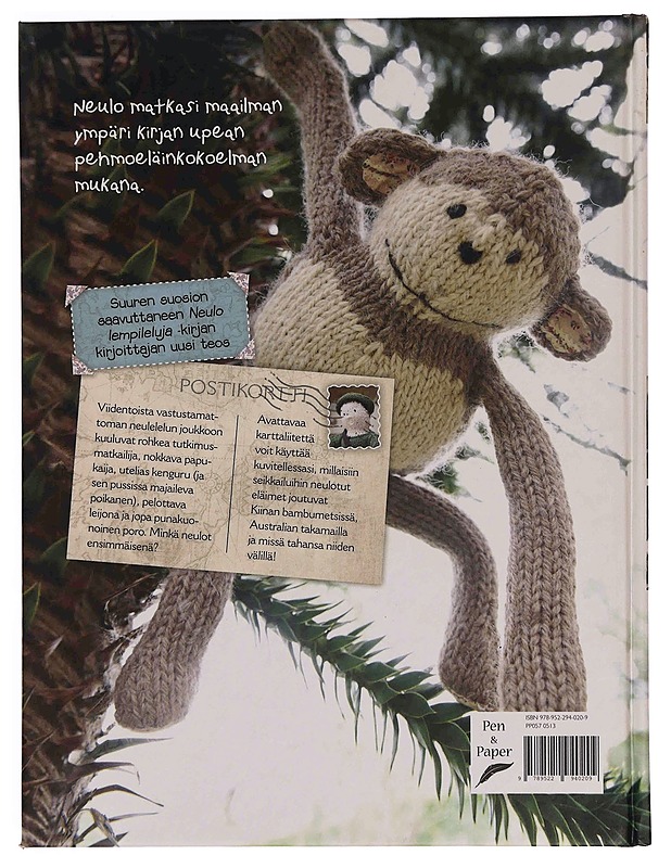 Neuleleluja maailmalta : 15 villieläimen neuleohjeet - Long, Laura - Tietokirjat ja oppaat - 10105369943 - 1