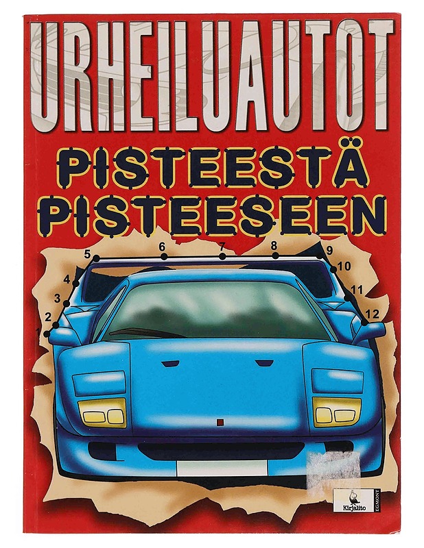 Urheiluautot : Pisteestä Pisteeseen, värityskirja - Peter Haddock Publishing - Lastenkirjat - 10105369990 - 0
