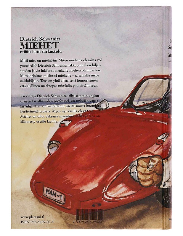 Miehet : erään lajin tarkastelu - Schwanitz, Dietrich - Tietokirjat ja oppaat - 10105370102 - 1