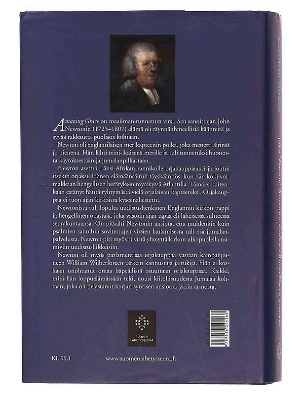 John Newton : armottomuudesta ihmeelliseen armoon - Aitken, Jonathan - Elämäkerrat ja muistelmat - 10105370221 - 1