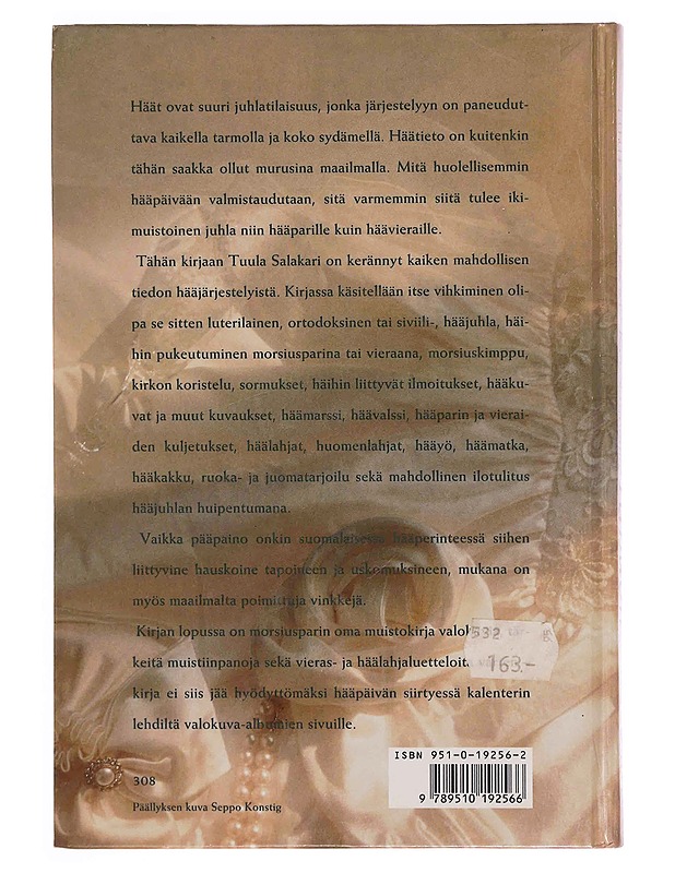 Kun sanomme tahdon : häiden järjestäminen, hääetiketti, vieraskirja, muistokirja - Tuula Salakari - Tietokirjat ja oppaat - 10105370262 - 1