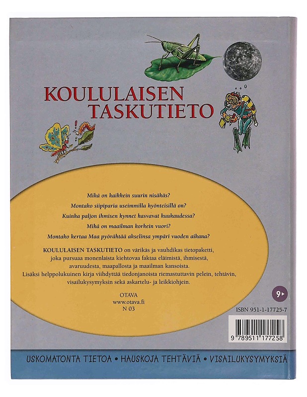 Koululaisen taskutieto - Morris, Neil - Lastenkirjat - 10105370269 - 1