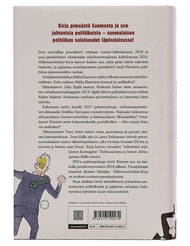 Vallantavoittelijat - Jarmo Korhonen - Elämäkerrat ja muistelmat - 10105370315 - 1