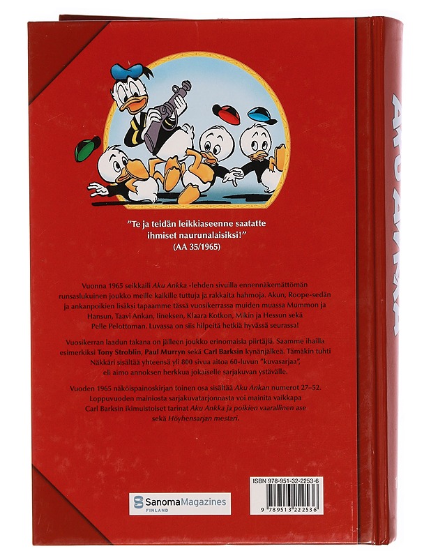 Aku Ankka. II osa : Näköispainos vuosikerrasta 1965 - Disney, Walt - Sarjakuvat - 10105370396 - 1