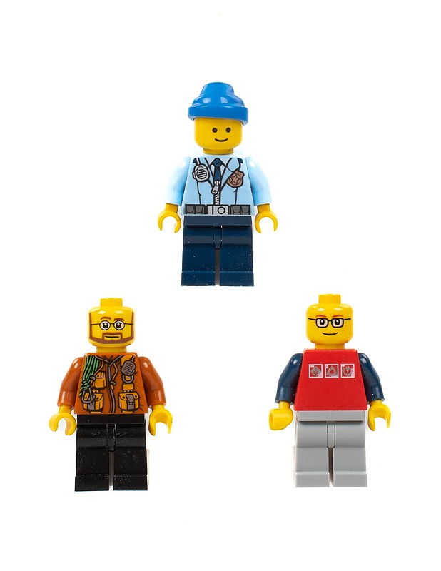 LEGO figuuri, 3 kpl - Lasten lelut - 10105370446 - 0