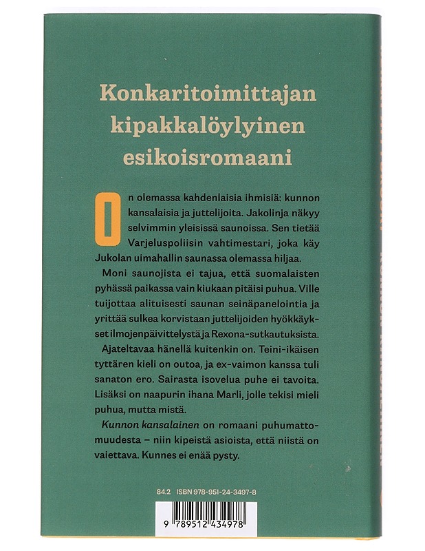 Kunnon kansalainen - Heikki Aittokoski - Romaanit ja novellit - 10105370515 - 1