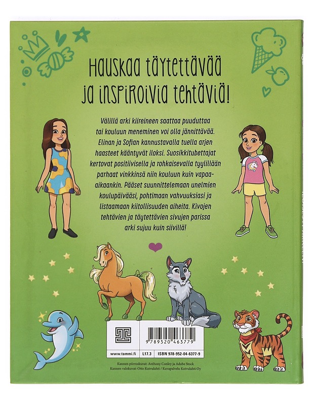 Elina ja Sofia. Back to School. Iloisesti arkeen! - Elina ja Sofia - Nuorten kirjat - 10105370582 - 1
